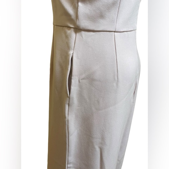 Julia Jordan Hunter Crepe Ruffle Shoulder Jumpsuit